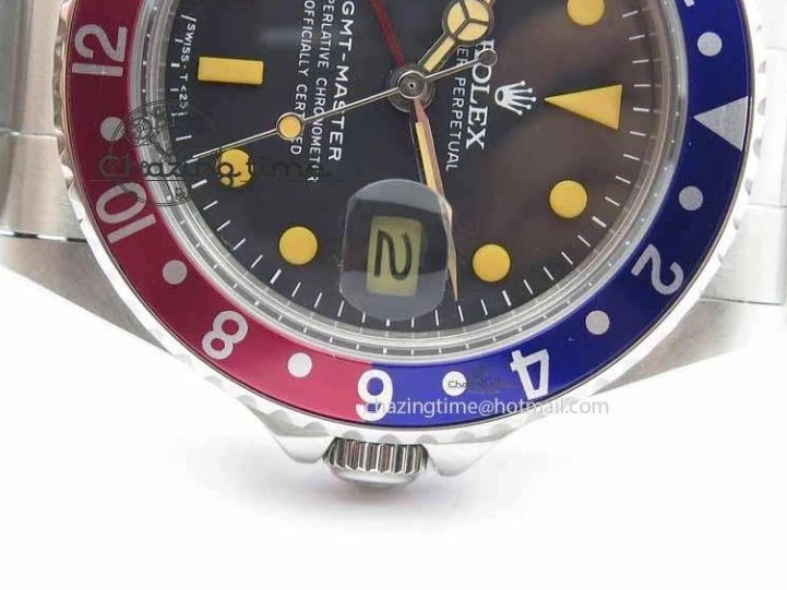 A1570 Red SS 1675 GMT-Master Bezel Best Edition BP Blue Vintage 0504